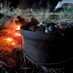 Coals on Cast Iron