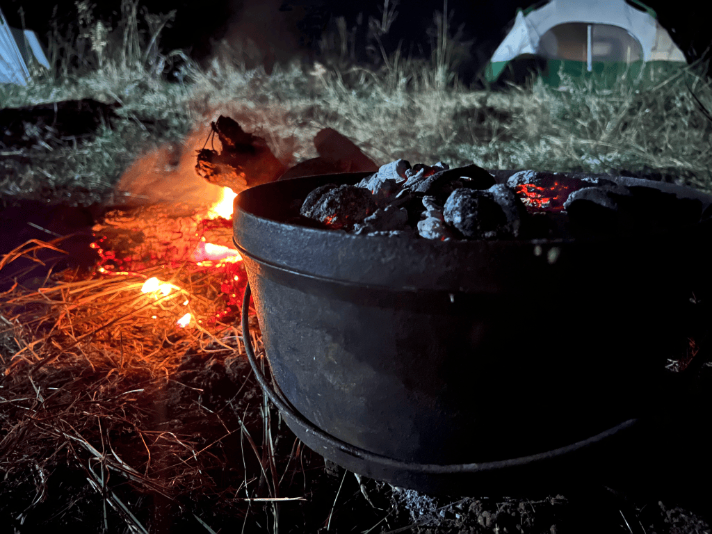 Coals on Cast Iron